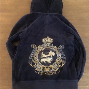Juicy Couture navy hoodie